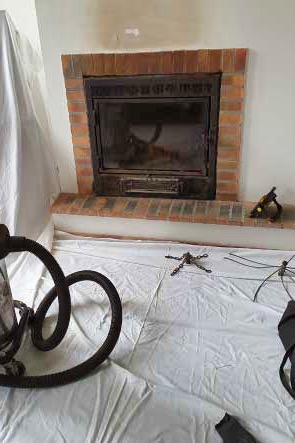 Jimmy Larivière, ramoneur à Bretenoux