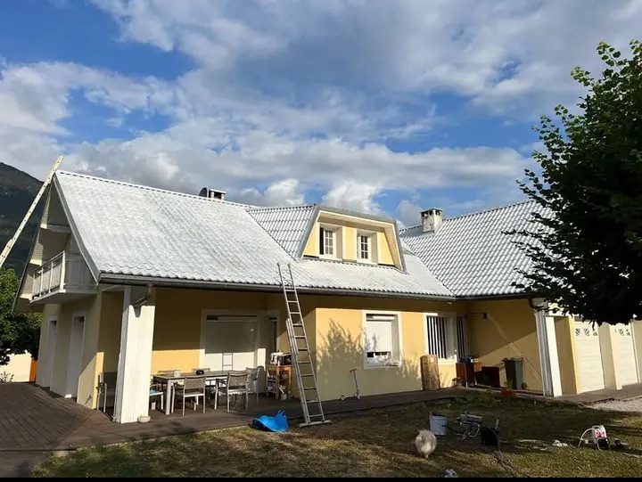 Rénovation de toiture en tôle bac acier à Bretenoux